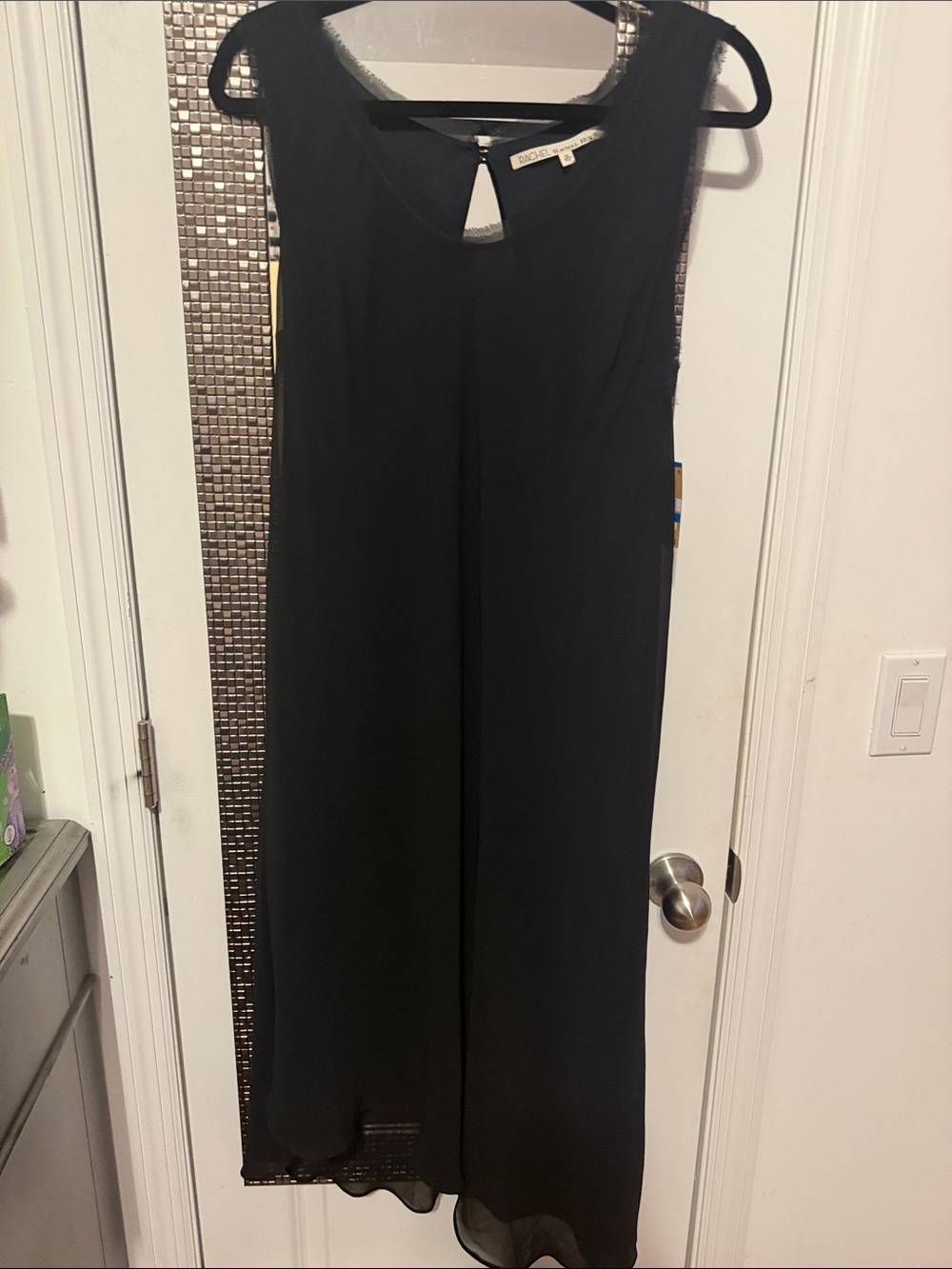 Rachel Rachel Roy Black Sleeveless flowy dress